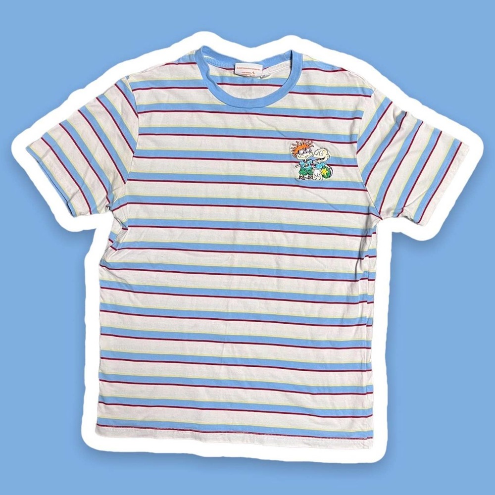Nickelodeon size small rugrats women's t‎ shirt striped